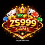 ZS999 Game logo with casino icons on dark background